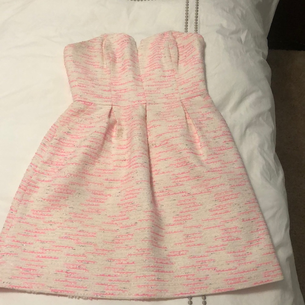 Strapless dress